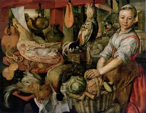 Interiér kuchyně, 1566